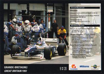 1998 Gailuron L'ete Des Champions Williams Racing #9 Jacques Villeneuve Back