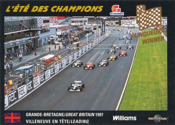 1998 Gailuron L'ete Des Champions Williams Racing #9 Jacques Villeneuve Front