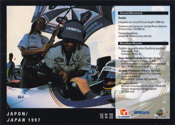 1998 Gailuron L'ete Des Champions Williams Racing #16 Heinz-Harald Frentzen Back
