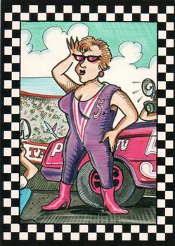 1991 Race Toons #5 Delightful Debbie Front