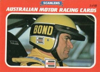 1986 Scanlens Australian Motor Racing Cards #5 Colin Bond Front