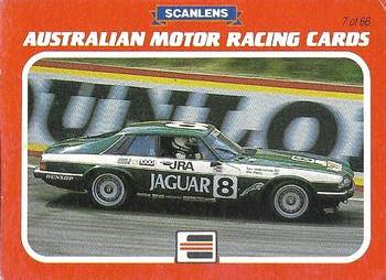 1986 Scanlens Australian Motor Racing Cards #7 Tom Walkinshaw Front