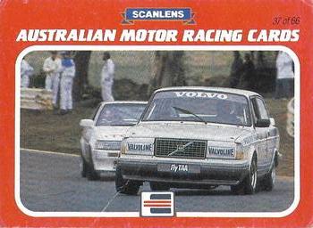 1986 Scanlens Australian Motor Racing #37 John Bowe Front