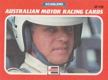 1986 Scanlens Australian Motor Racing Cards #38 Dick Johnson Front