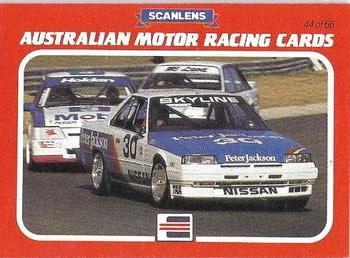 1986 Scanlens Australian Motor Racing Cards #44 George Fury Front