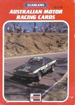 1986 Scanlens Australian Motor Racing Cards #49 Tom Walkenshaw / Win Percy Front