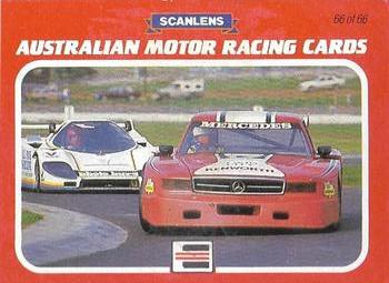 1986 Scanlens Australian Motor Racing Cards #66 Brad Jones Front
