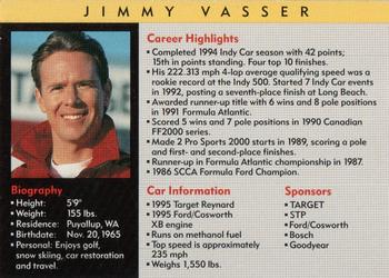 1995 Target #NNO Jimmy Vasser Back