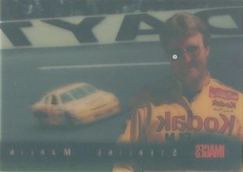 1995 Classic Images - Box Bottoms #NNO Sterling Marlin Back