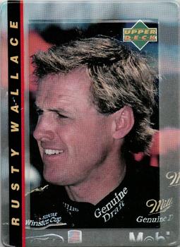1995 Metallic Impressions Upper Deck Rusty Wallace 5 Card Set #1 Rusty Wallace Front