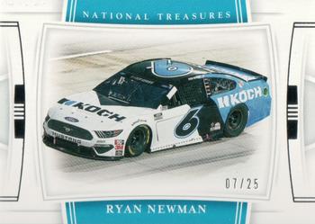 2020 Panini National Treasures #43 Ryan Newman Front