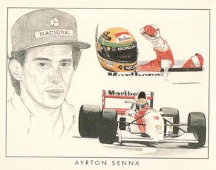 1995 Golden Era Grand Prix Greats #9 Ayrton Senna Front