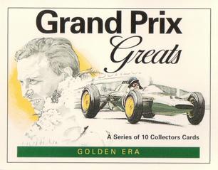 1995 Golden Era Grand Prix Greats #NNO Cover Card Front