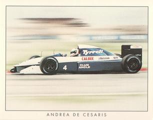 1996 Golden Era Formula 1 #2 Andrea De Cesaris Front