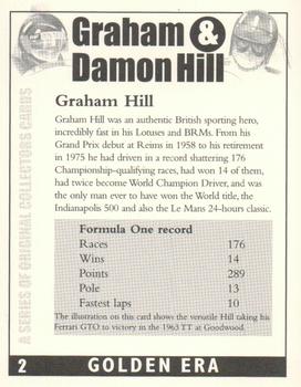 1999 Golden Era Graham & Damon Hill #2 Graham Hill Back