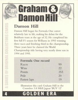 1999 Golden Era Graham & Damon Hill #4 Graham Hill Back