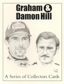 1999 Golden Era Graham & Damon Hill #NNO Cover Card Front