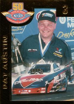 2001 Sealed Power NHRA 50 Years Of Power #3 Pat Austin Front