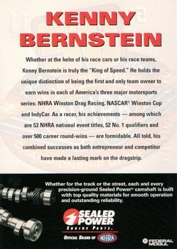 2001 Sealed Power NHRA 50 Years Of Power #11 Kenny Bernstein Back