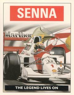 2002 Golden Era Senna #NNO Title Card Front