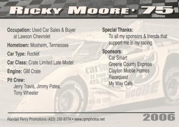 2006 Volunteer Speedway #NNO Ricky Moore Back