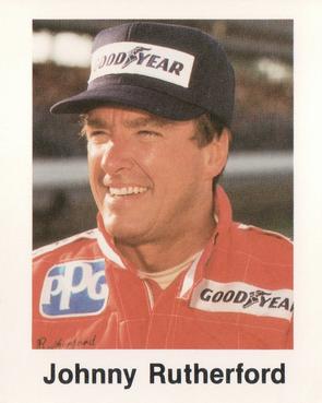 1986 Avalon Hill #NNO Johnny Rutherford Front
