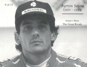 2005 Sporting Profiles Ayrton Senna #9 Ayrton Senna Back