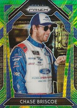 2020 Panini Prizm - Green and Yellow Hyper Prizm #40 Chase Briscoe Front