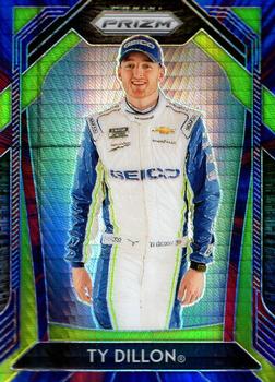 2020 Panini Prizm - Red and Blue Hyper Prizm #28 Ty Dillon Front