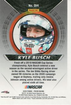 2020 Panini Prizm - Dialed In #DI4 Kyle Busch Back