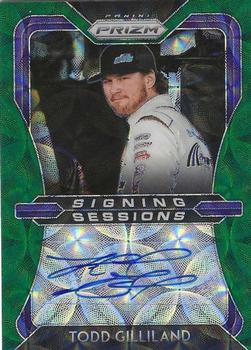 2020 Panini Prizm - Signing Sessions Green Scope #SS-TG Todd Gilliland Front