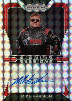 2020 Panini Prizm - Signing Sessions Silver Mosaic #SS-MH Mike Harmon Front