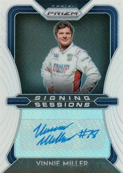 2020 Panini Prizm - Signing Sessions White Prizm #SS-VM Vinnie Miller Front