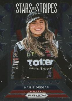 2020 Panini Prizm - Stars and Stripes #SS6 Hailie Deegan Front