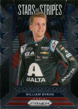 2020 Panini Prizm - Stars and Stripes #SS10 William Byron Front