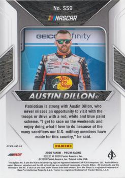 2020 Panini Prizm - Stars and Stripes Prizm #SS9 Austin Dillon Back