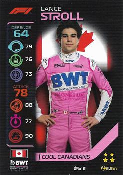 2020 Topps Turbo Attax Formula 1 #6 Lance Stroll Front