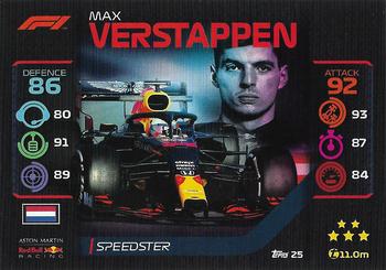 2020 Topps Turbo Attax Formula 1 #25 Max Verstappen Front