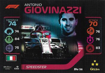 2020 Topps Turbo Attax Formula 1 #56 Antonio Giovinazzi Front