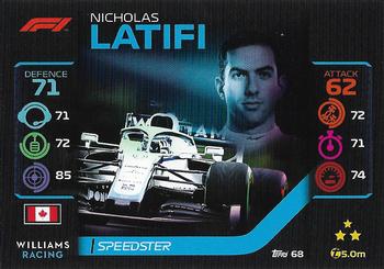 2020 Topps Turbo Attax Formula 1 #68 Nicholas Latifi Front