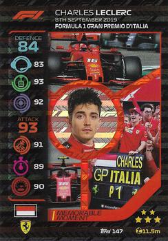 2020 Topps Turbo Attax Formula 1 #147 Charles Leclerc Front