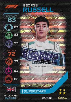 2020 Topps Turbo Attax Formula 1 #172 George Russell Front