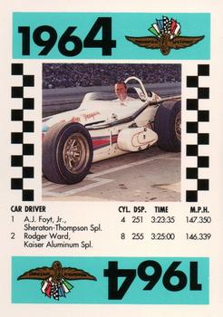 1991 Indy 500 75th Running Race Game #NNO A.J. Foyt Front