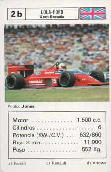 1988 Fournier Gran Prix #2b Alan Jones Front