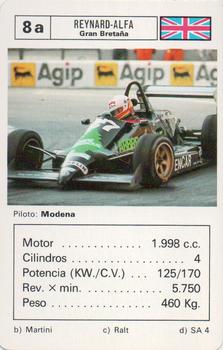 1988 Fournier Gran Prix #8a Stefano Modena Front