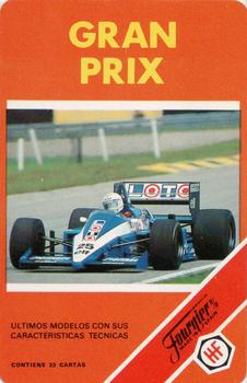 1988 Fournier Gran Prix #NNO Cover Card Front
