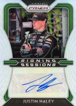 2020 Panini Prizm - Signing Sessions Prizm #SS-JH Justin Haley Front
