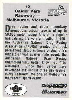 1994 Horsepower Heroes #2 Calder Park Raceway Back