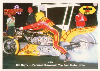 1994 Horsepower Heroes #49 Bill Curry Front