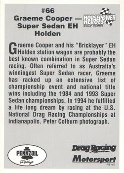 1994 Horsepower Heroes #66 Graeme Cooper Back